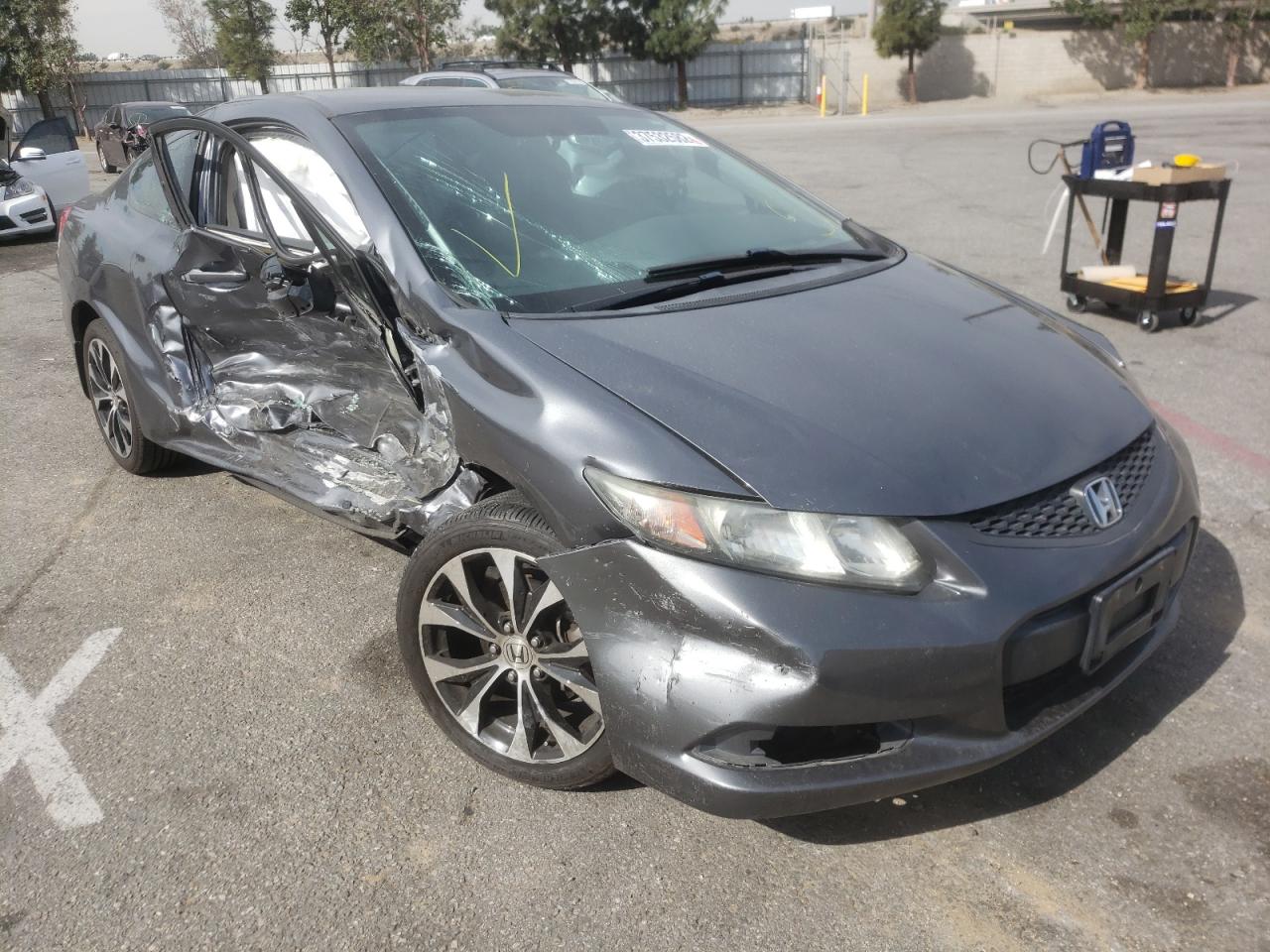 HONDA CIVIC LX 2013 with VIN 2HGFG3B59DH506896 - Photo from auction