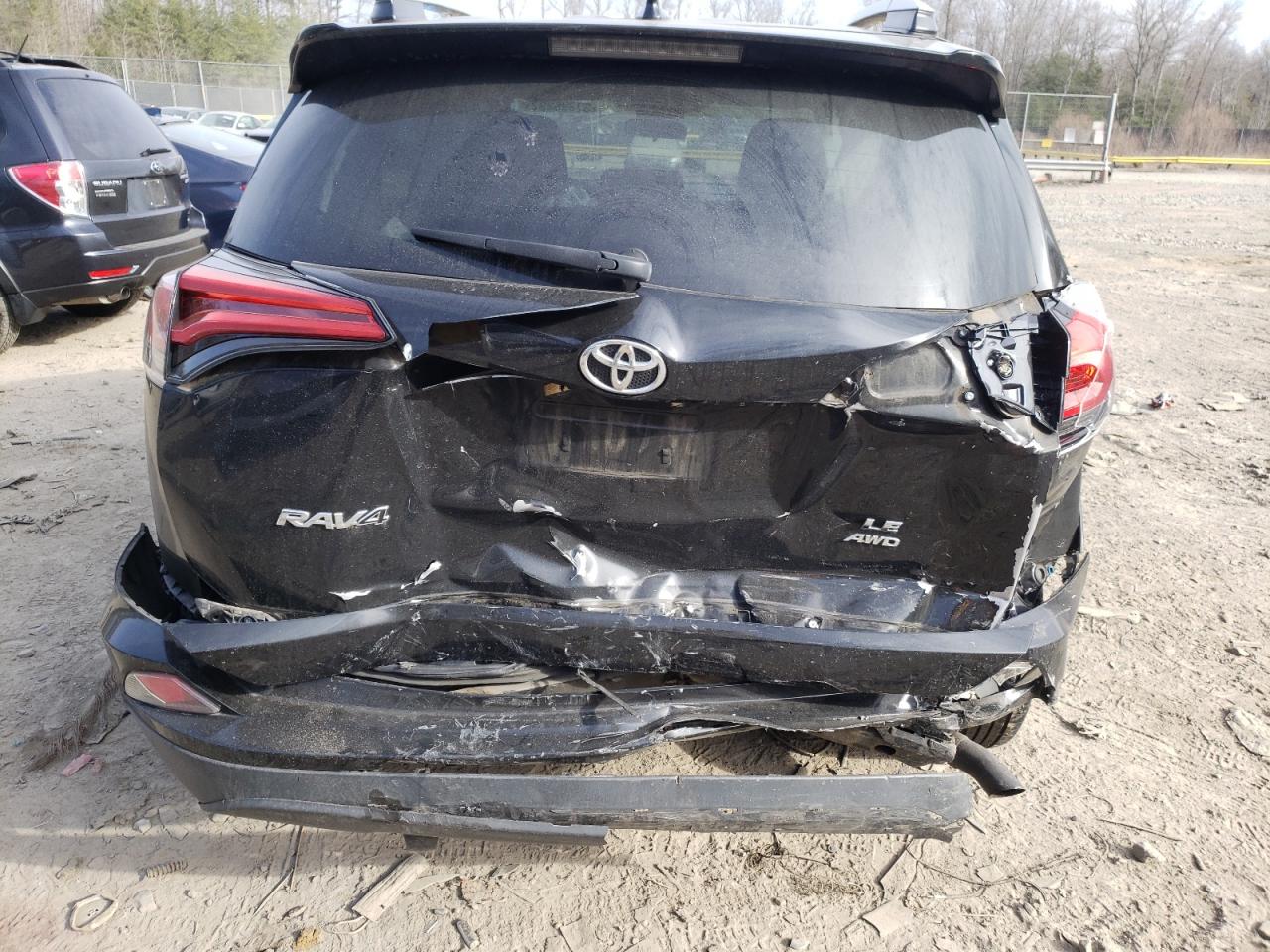 Photo 9 from auction – 2016 TOYOTA RAV4 LE with VIN 2T3BFREV7GW456647