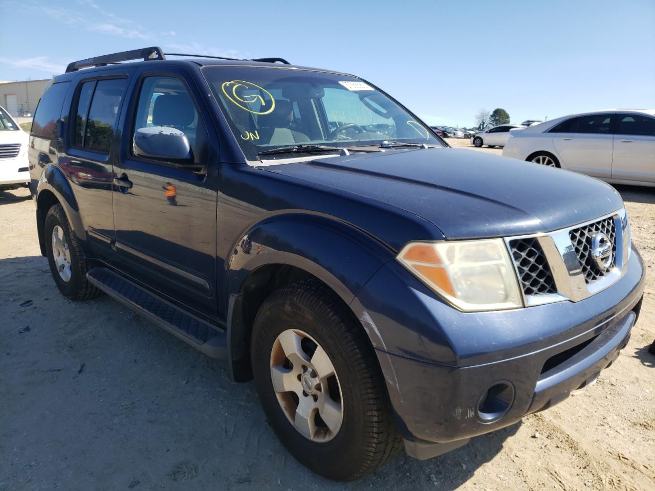 NISSAN PATHFINDER 2007 with VIN 5N1AR18U77C622218 - Photo from auction