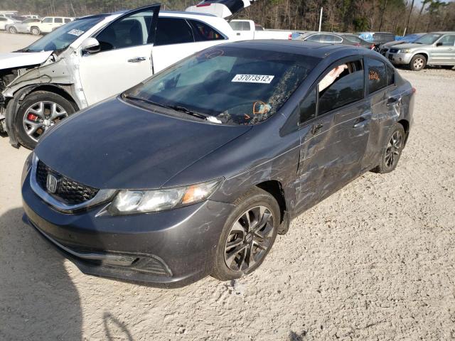 Photo 2 from auction – 2013 HONDA CIVIC EX with VIN 19XFB2F86DE074629