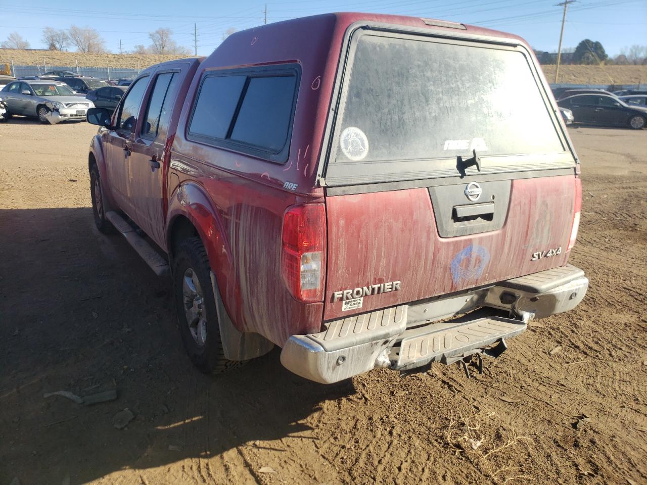 Photo 3 from auction – 2013 NISSAN FRONTIER S with VIN 1N6AD0EV7DN715957
