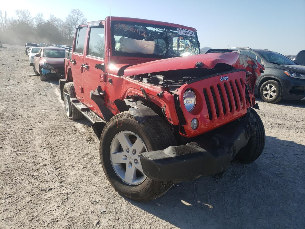 Photo 1 from auction – 2018 JEEP WRANGLER with VIN 1C4BJWDG6JL821796