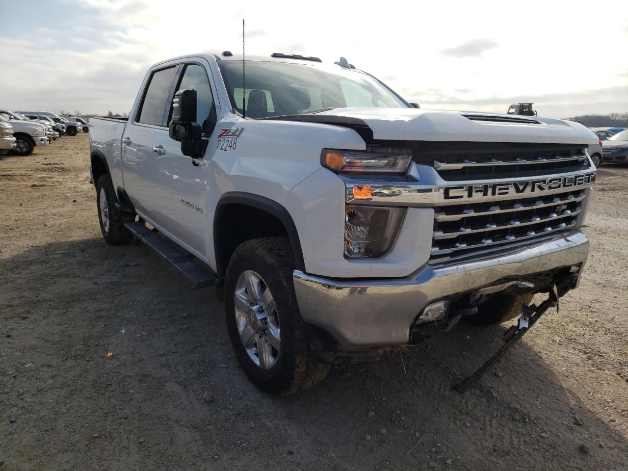 CHEVROLET SILVERADO 2021 with VIN 1GC4YPE73MF295090 - Photo from auction