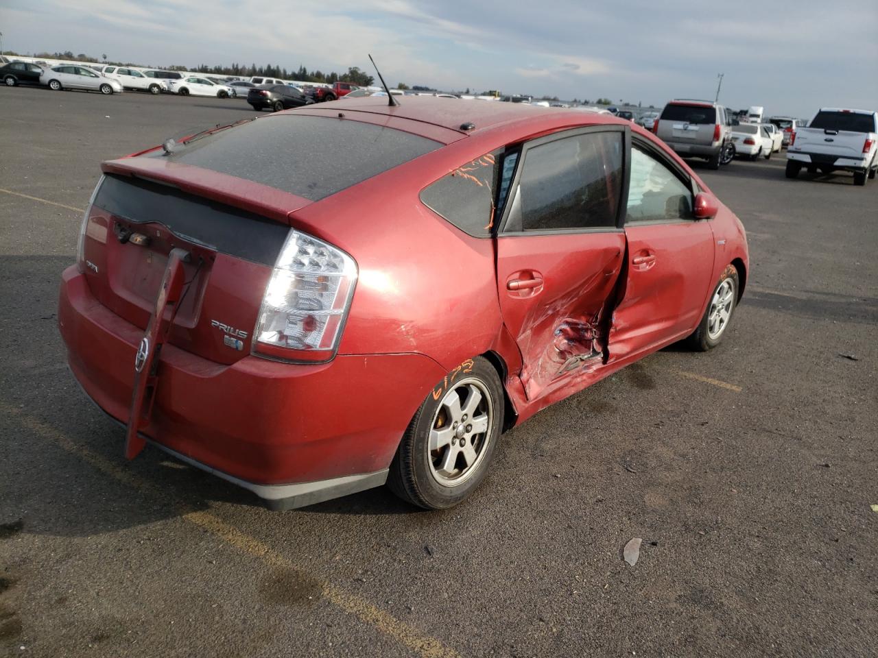 Photo 4 from auction – 2008 TOYOTA PRIUS with VIN JTDKB20U283402694