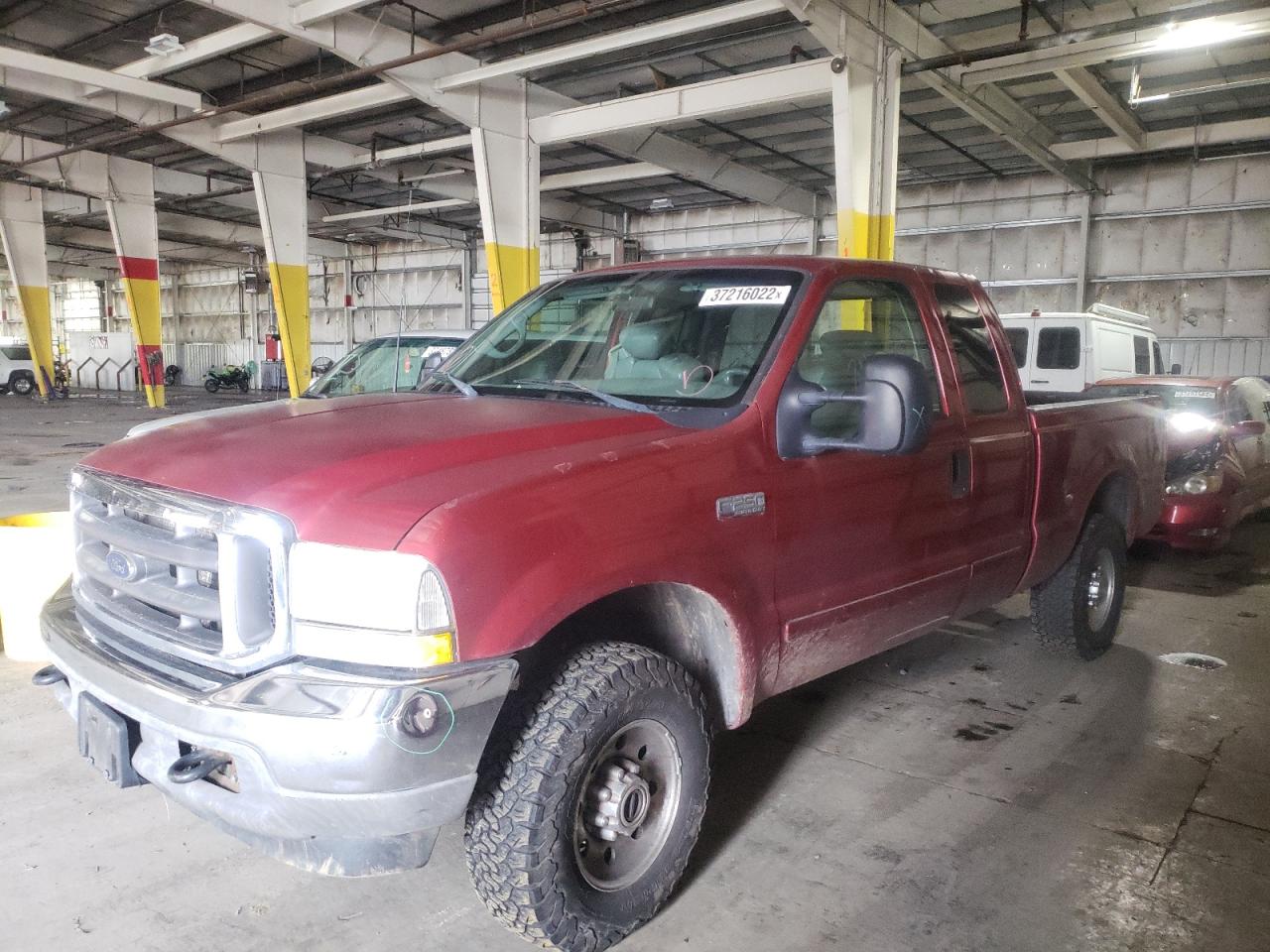 Photo 2 from auction – 2002 FORD F250 SUPER with VIN 1FTNX21F52EC59914