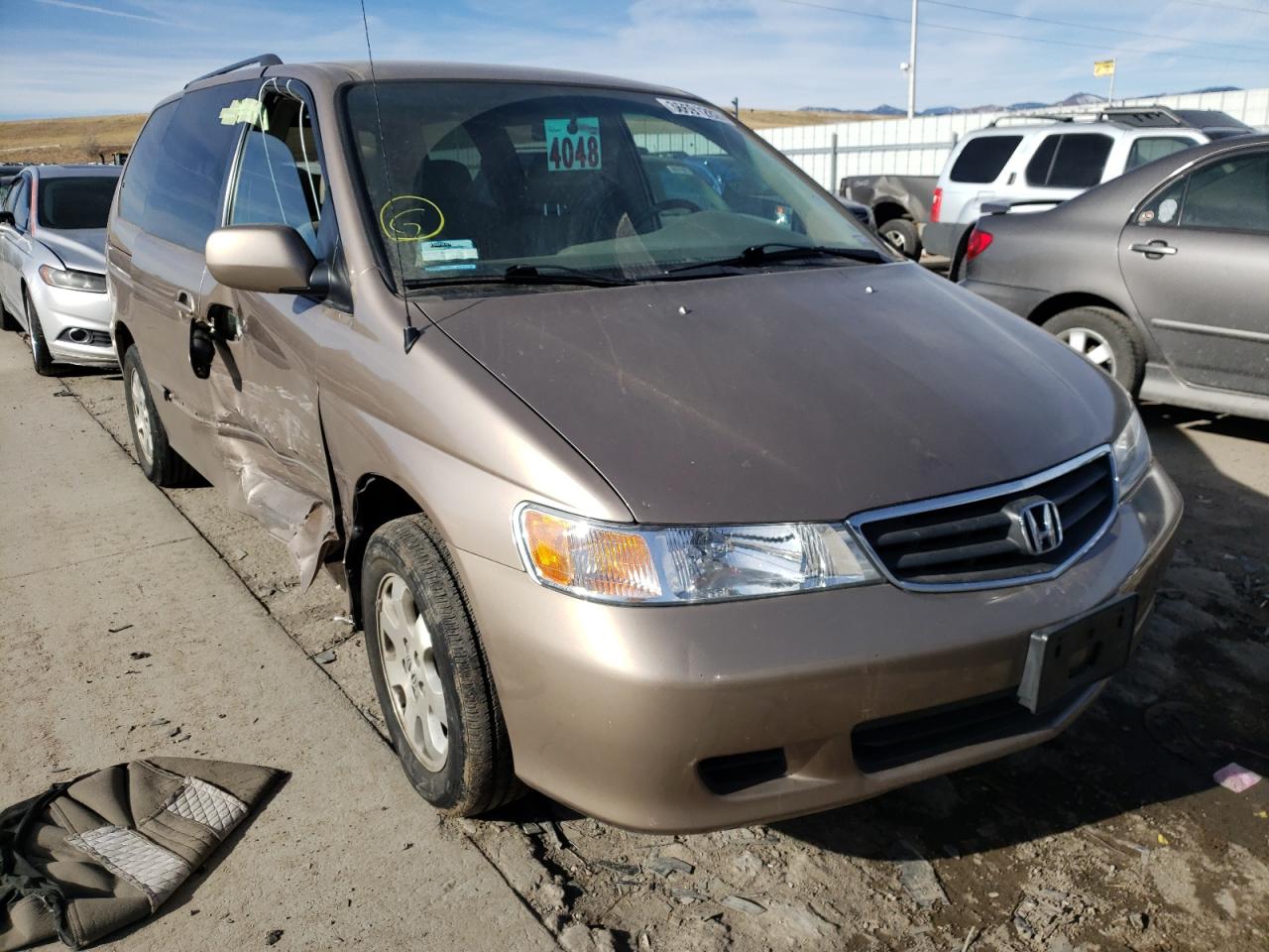 Photo 1 from auction – 2004 HONDA ODYSSEY EX with VIN 5FNRL18054B059903