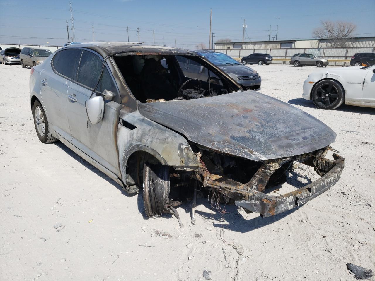 KIA OPTIMA LX 2013 with VIN 5XXGM4A71DG217969 - Photo from auction