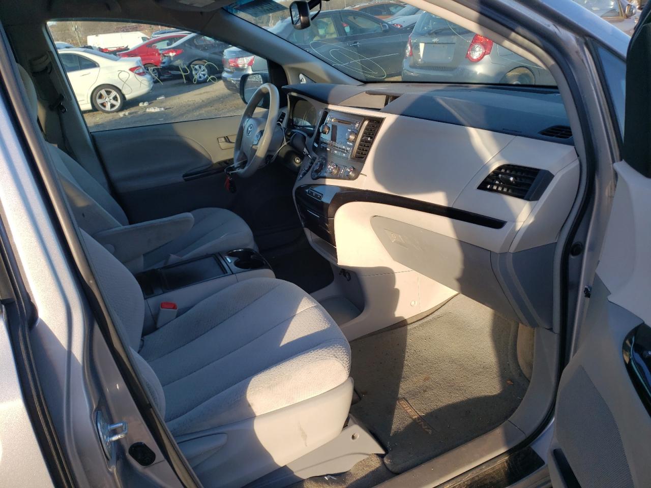 Photo 5 from auction – 2012 TOYOTA SIENNA LE with VIN 5TDKK3DC6CS229146