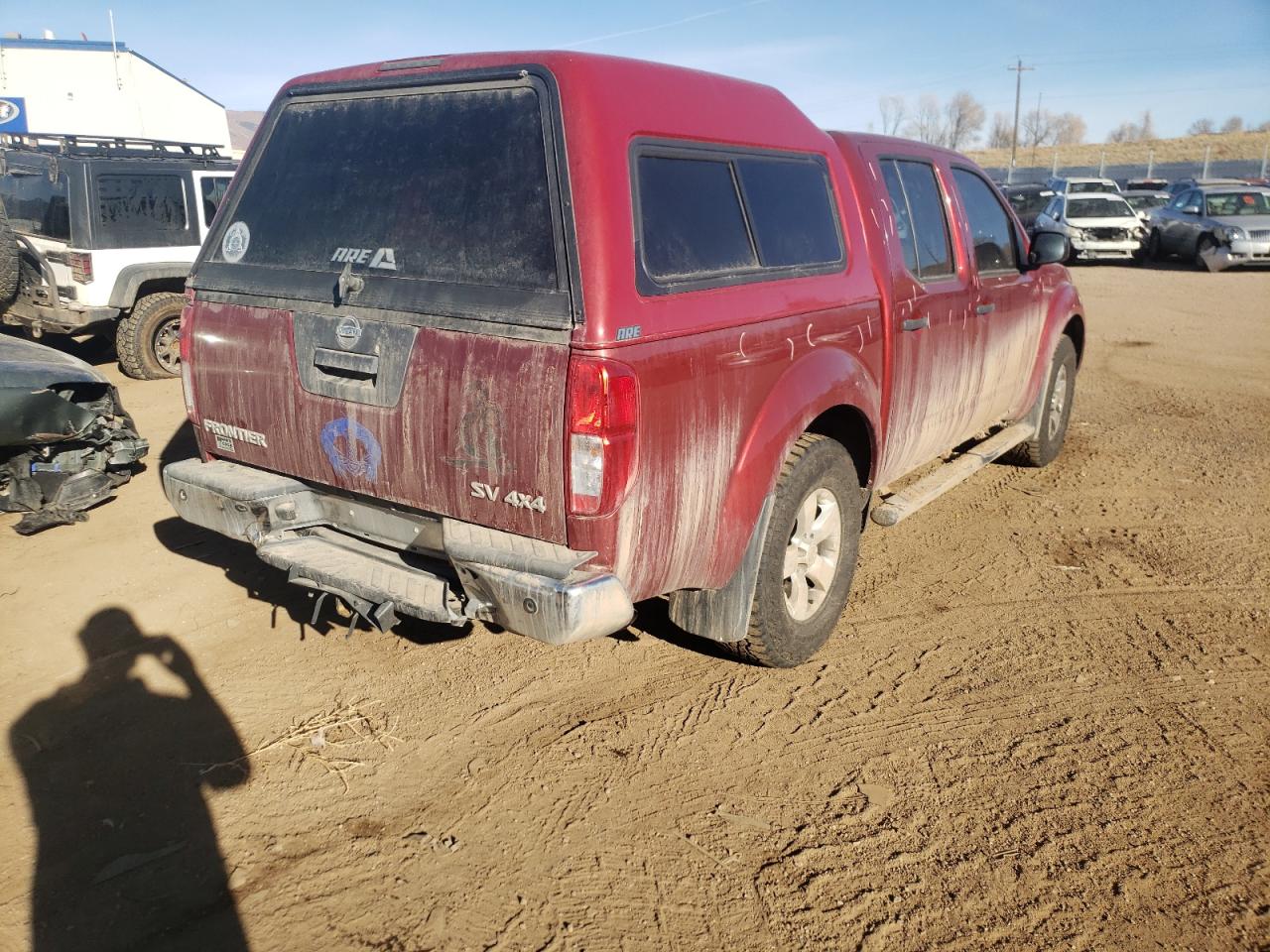 Photo 4 from auction – 2013 NISSAN FRONTIER S with VIN 1N6AD0EV7DN715957