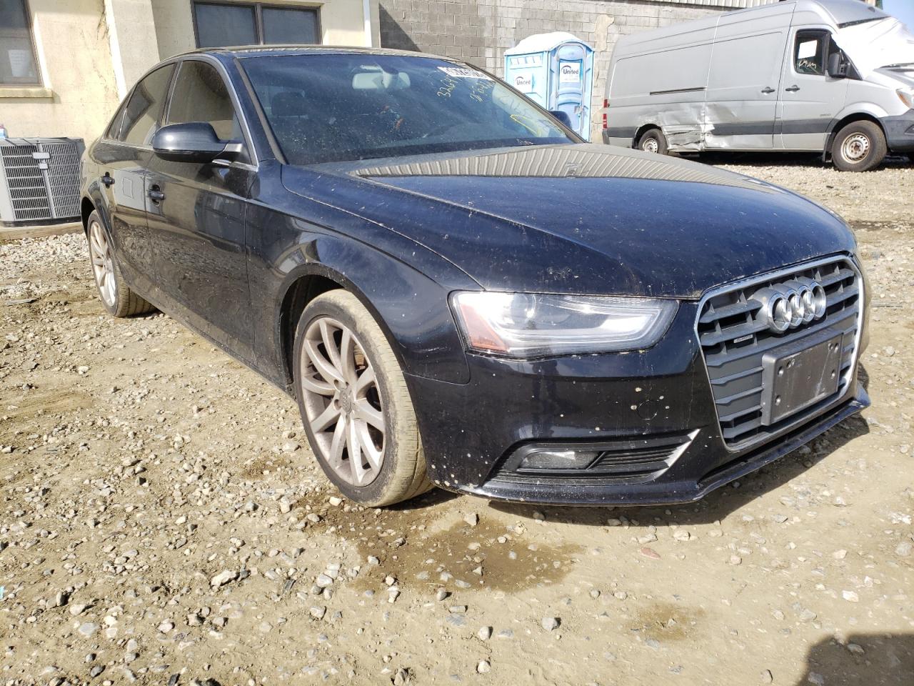 AUDI A4 PREMIUM 2013 with VIN WAUFFAFL2DN015766 - Photo from auction