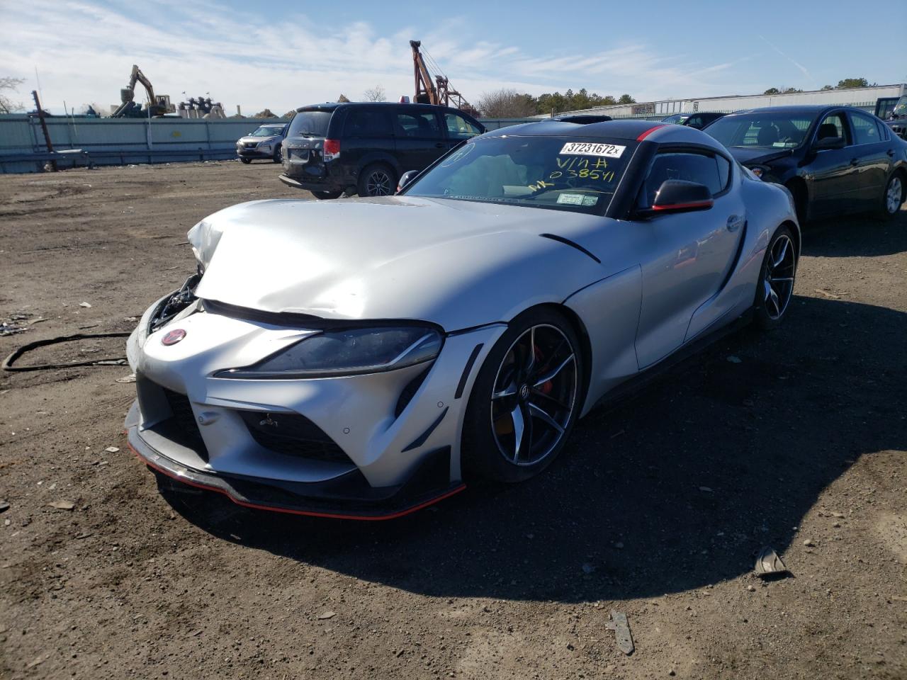 Photo 2 from auction – 2021 TOYOTA SUPRA BASE with VIN WZ1DB0C08MW038541