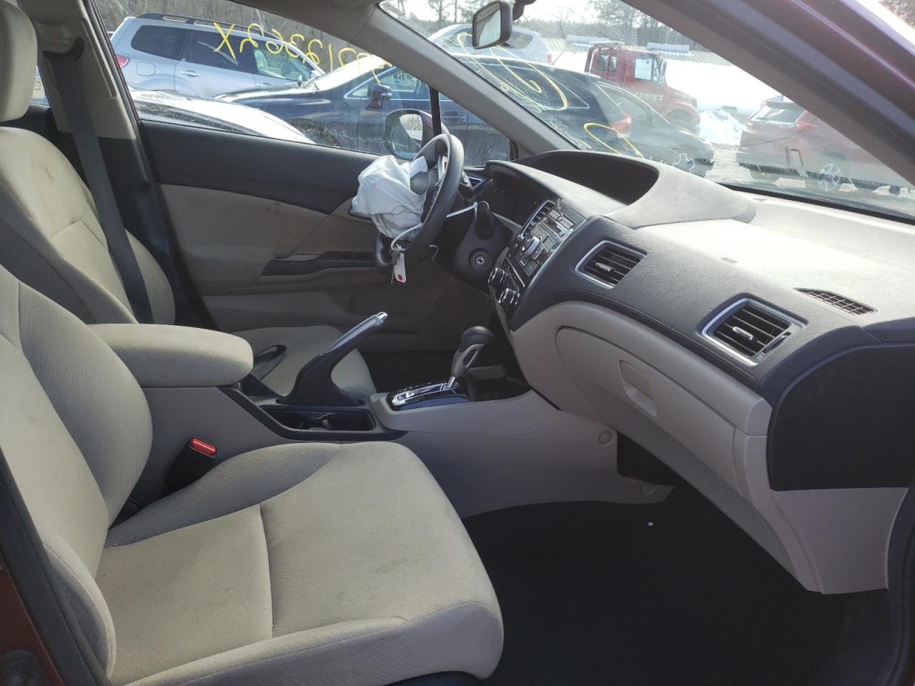 Photo 5 from auction – 2013 HONDA CIVIC LX with VIN 2HGFB2F59DH596053