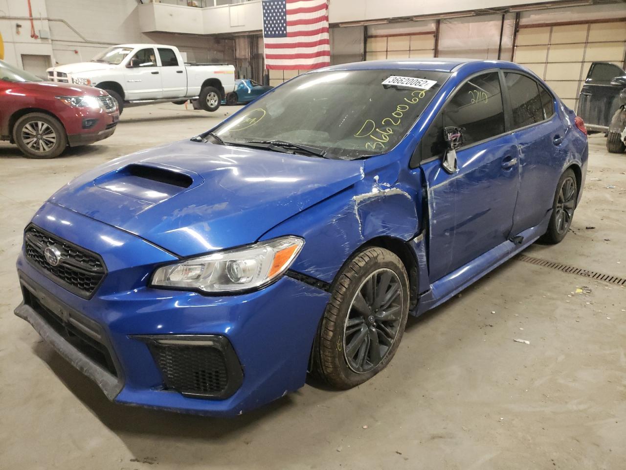 Photo 2 from auction – 2020 SUBARU WRX with VIN JF1VA1A64L9824066
