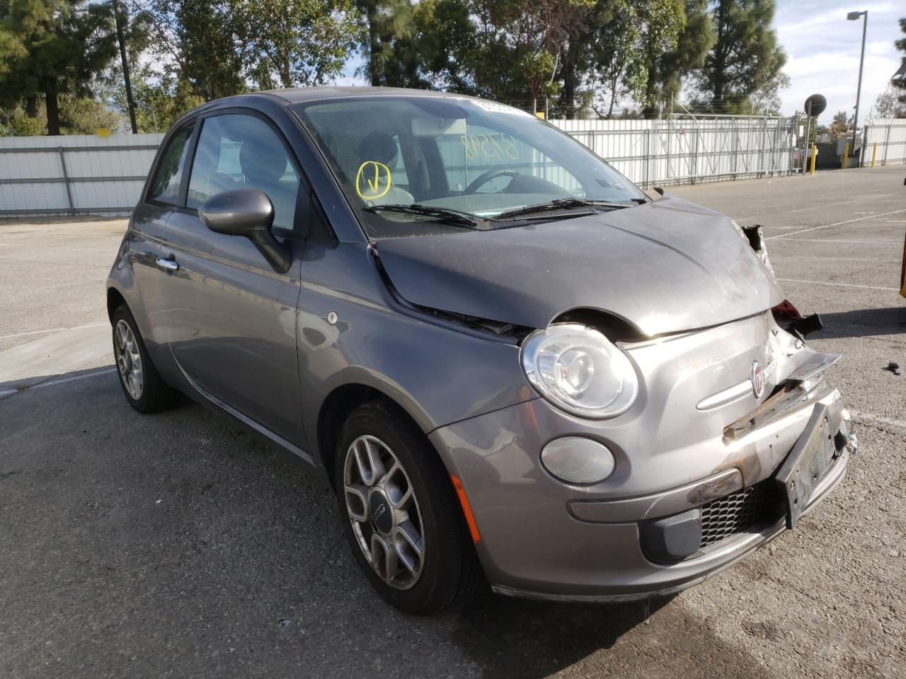 FIAT 500 POP 2013 with VIN 3C3CFFAR0DT672455 - Photo from auction