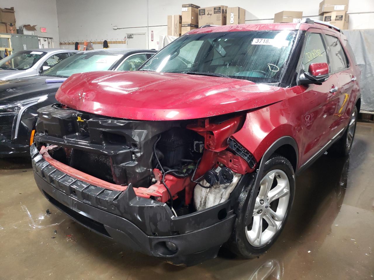 Photo 2 from auction – 2014 FORD EXPLORER L with VIN 1FM5K7F8XEGB23224