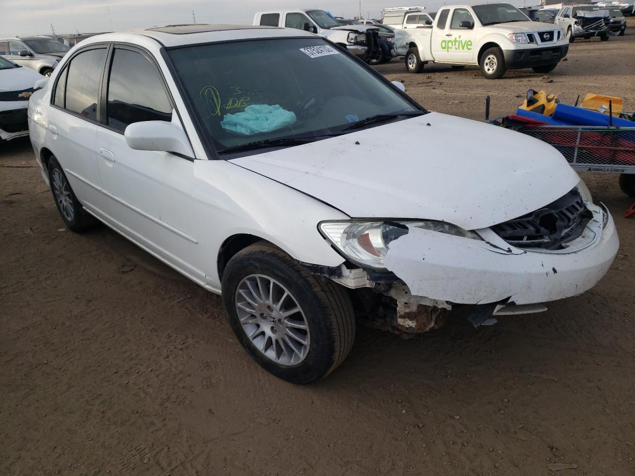 Photo 1 from auction – 2005 HONDA CIVIC EX with VIN 2HGES26715H582971