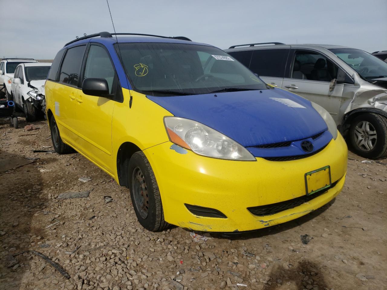 TOYOTA SIENNA 2009 with VIN 5TDZK23C19S248044 - Photo from auction