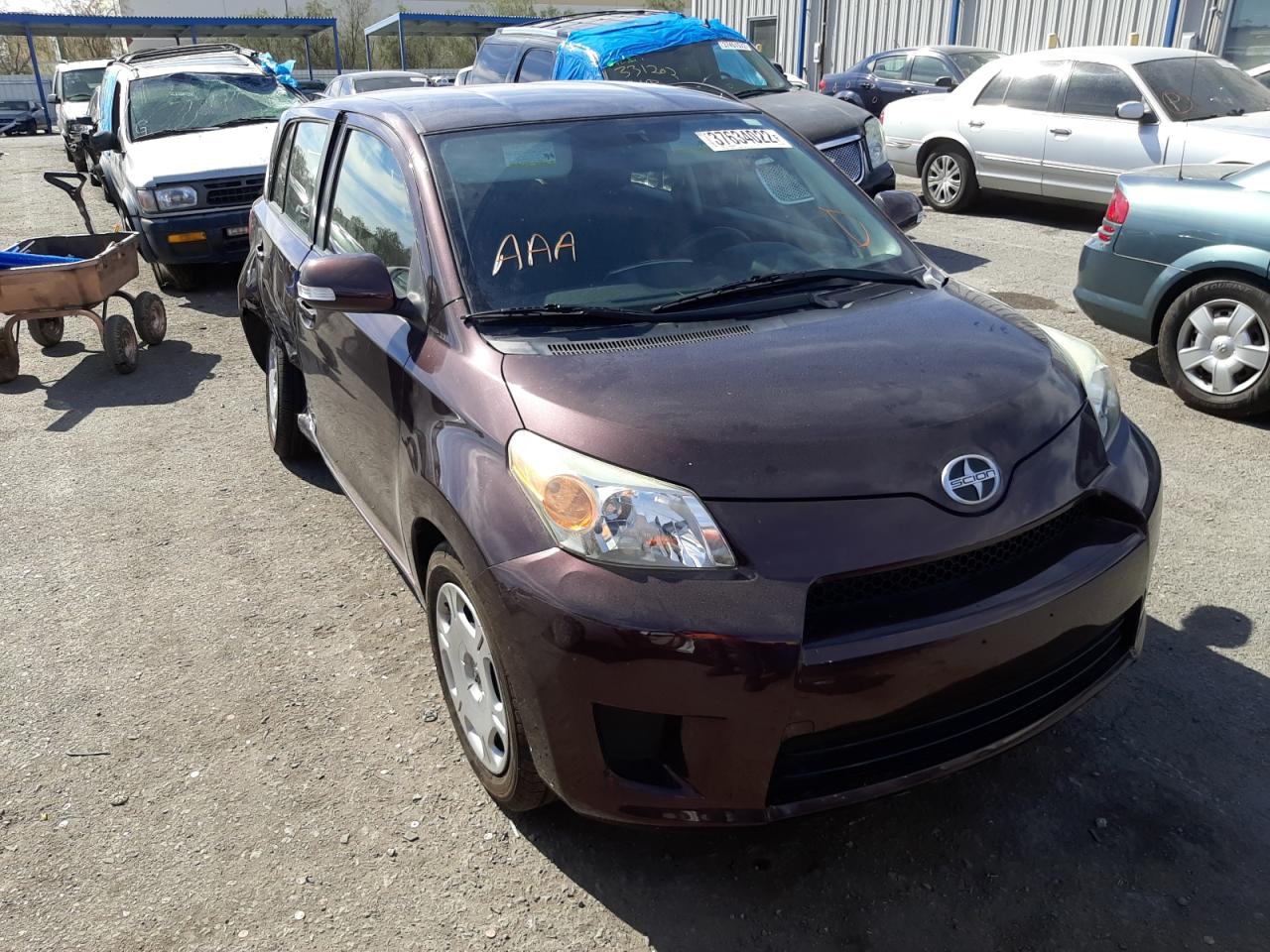 TOYOTA SCION XD 2012 with VIN JTKKU4B40C1018395 - Photo from auction