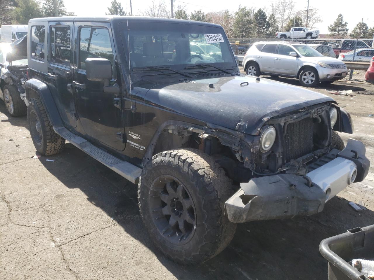 JEEP WRANGLER U 2009 with VIN 1J4GA591X9L765419 - Photo from auction