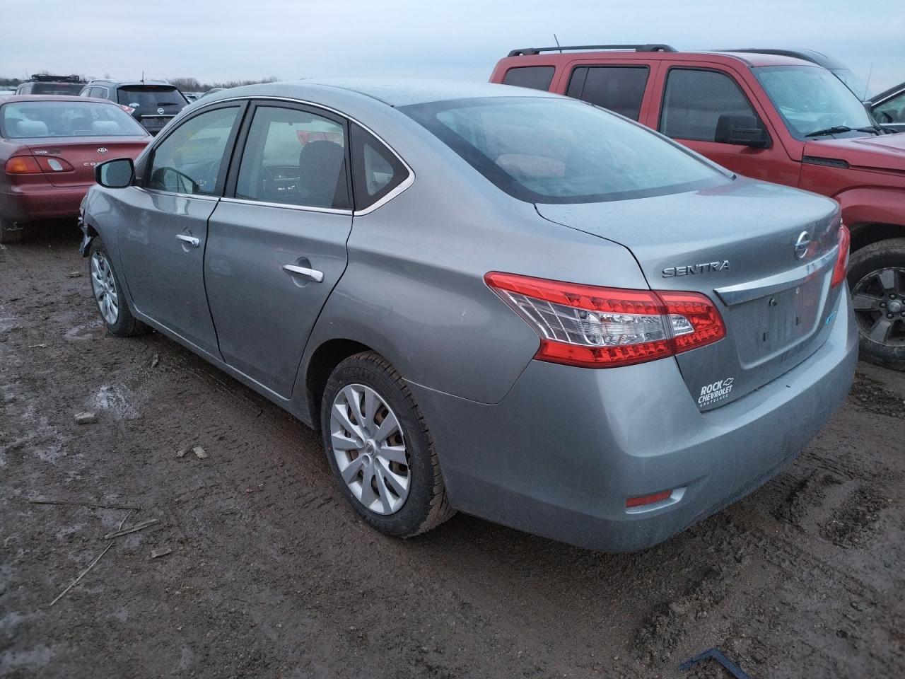 Photo 3 from auction – 2014 NISSAN SENTRA S with VIN 3N1AB7AP7EY225874