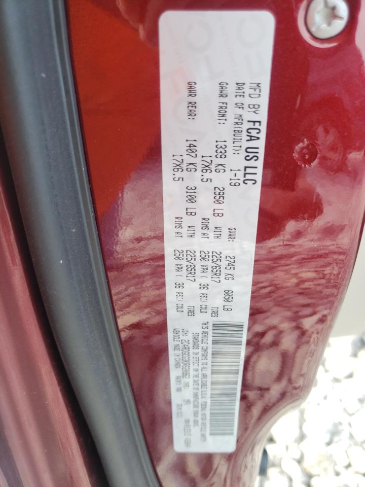 Photo 10 from auction – 2019 DODGE GRAND CARA with VIN 2C4RDGCG3KR620962