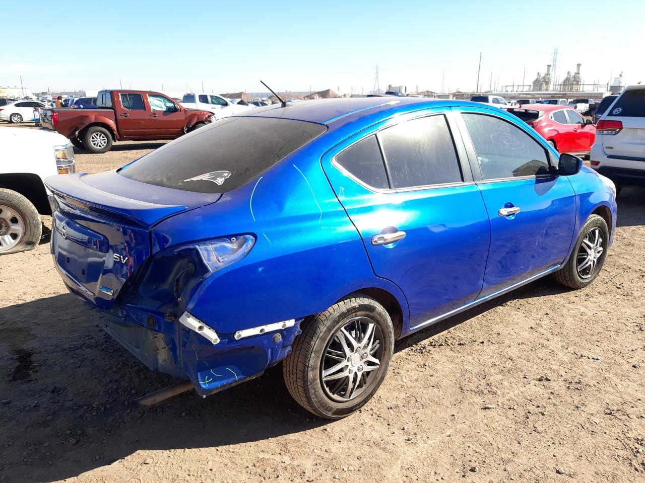 Photo 4 from auction – 2015 NISSAN VERSA S with VIN 3N1CN7AP8FL885873
