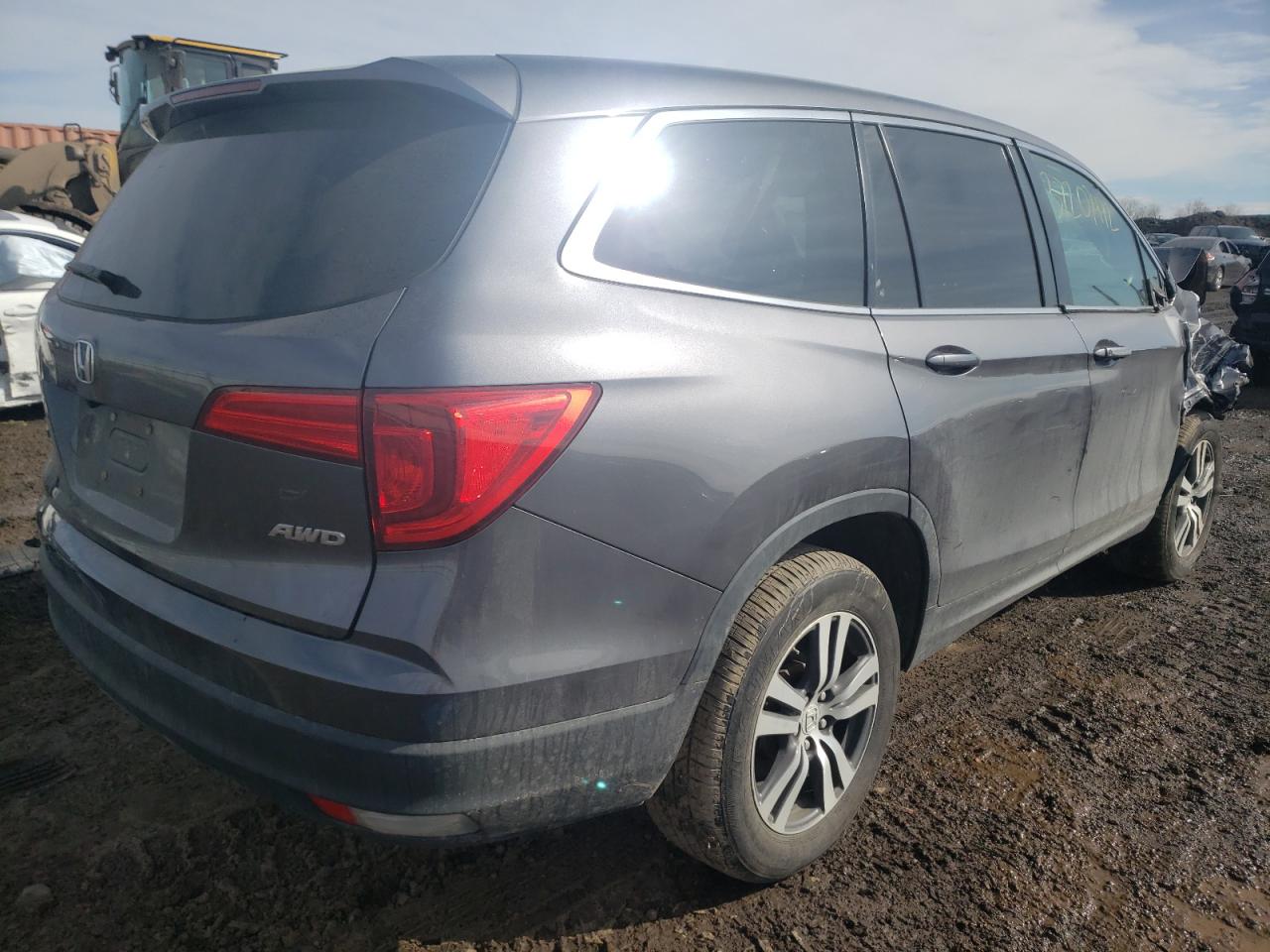 Photo 4 from auction – 2017 HONDA PILOT EXL with VIN 5FNYF6H81HB103438