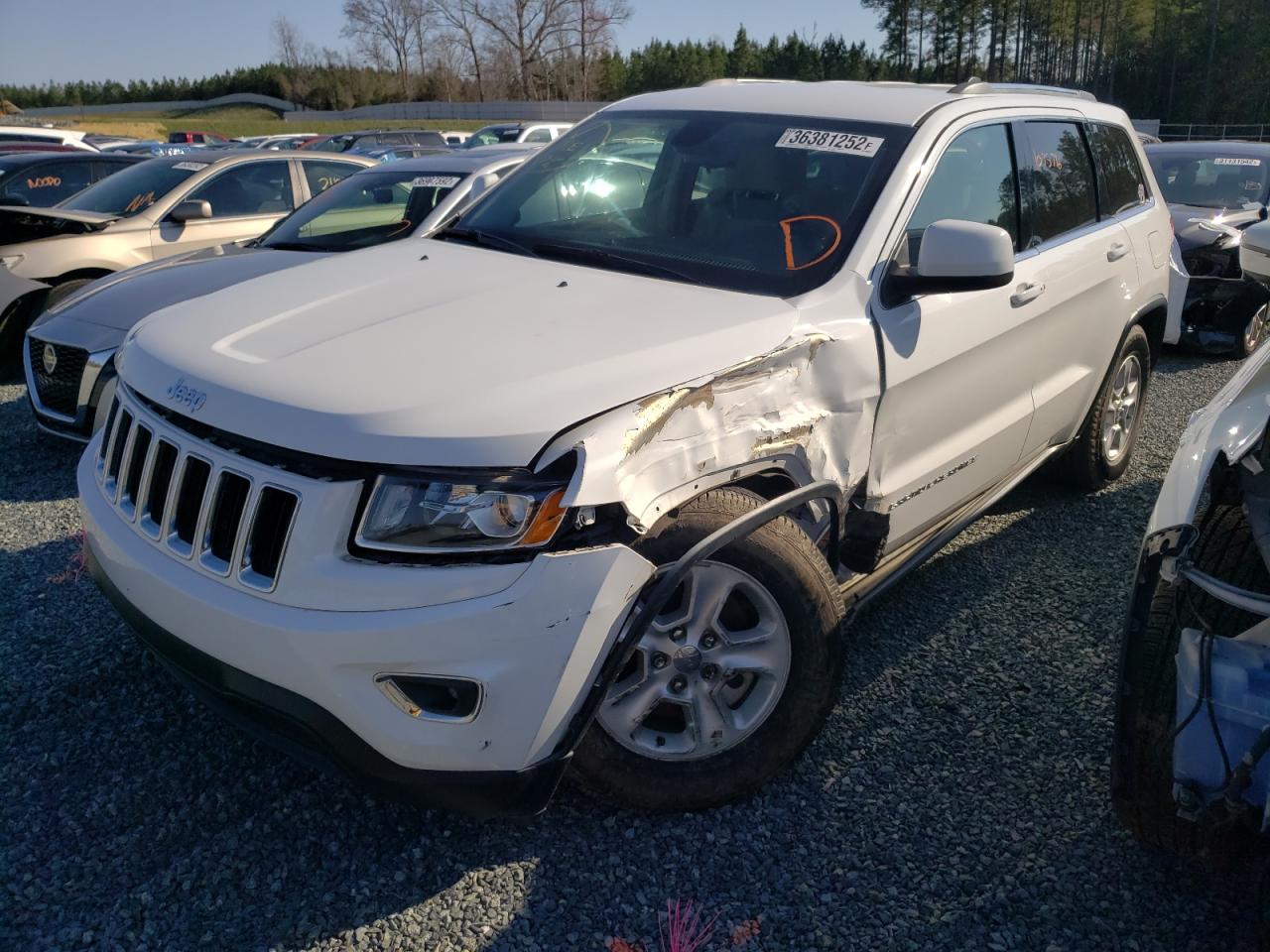 Photo 2 from auction – 2015 JEEP GRAND CHER with VIN 1C4RJEAG3FC160622