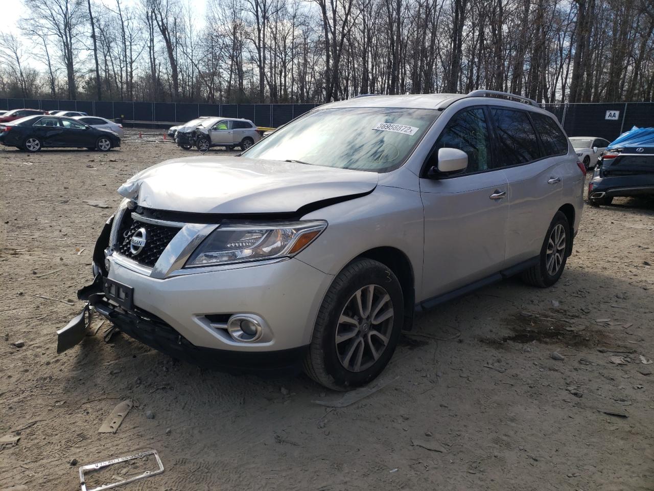 Photo 2 from auction – 2015 NISSAN PATHFINDER with VIN 5N1AR2MM8FC702623