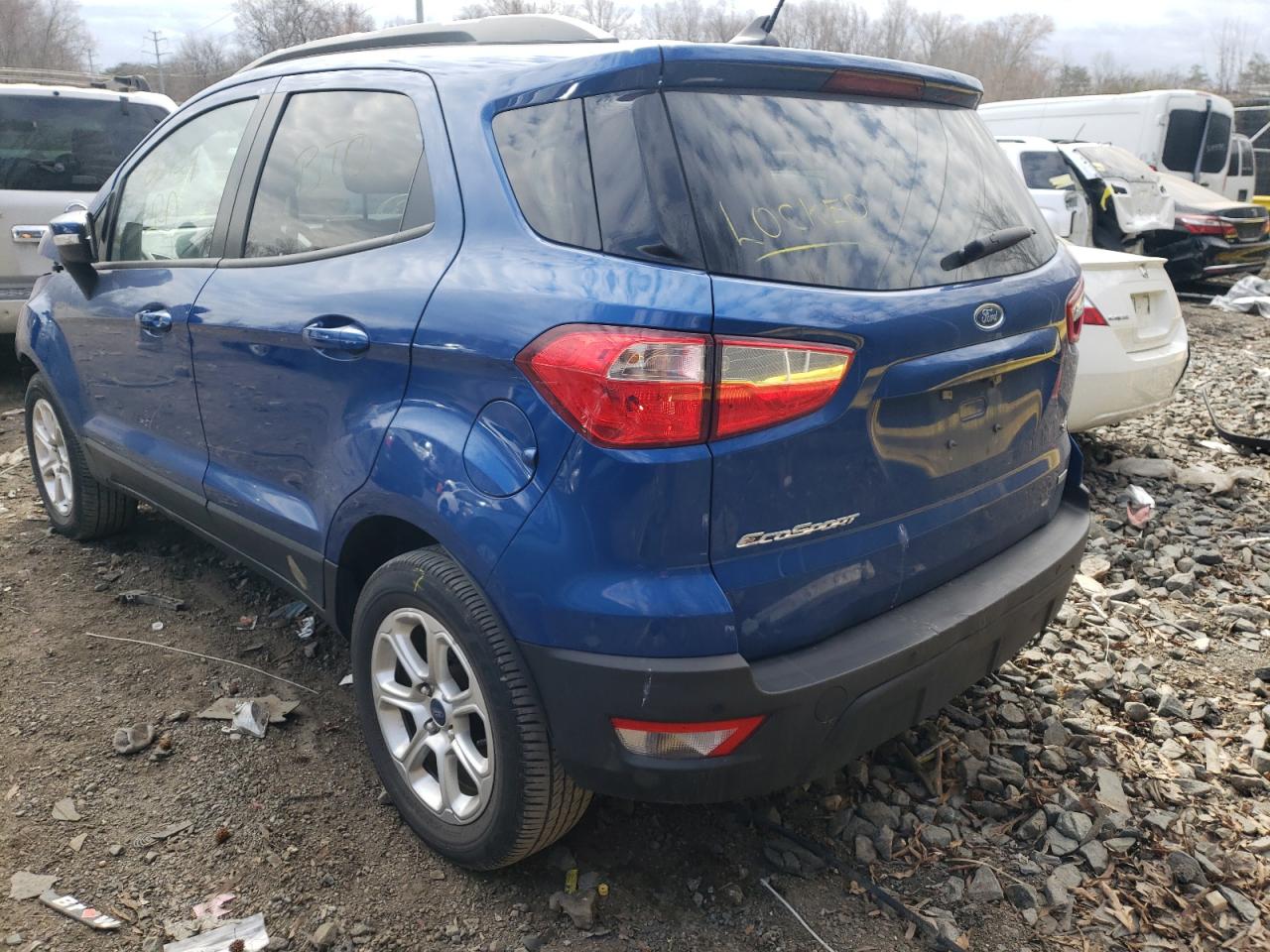 Photo 3 from auction – 2020 FORD ECOSPORT S with VIN MAJ3S2GE3LC340420