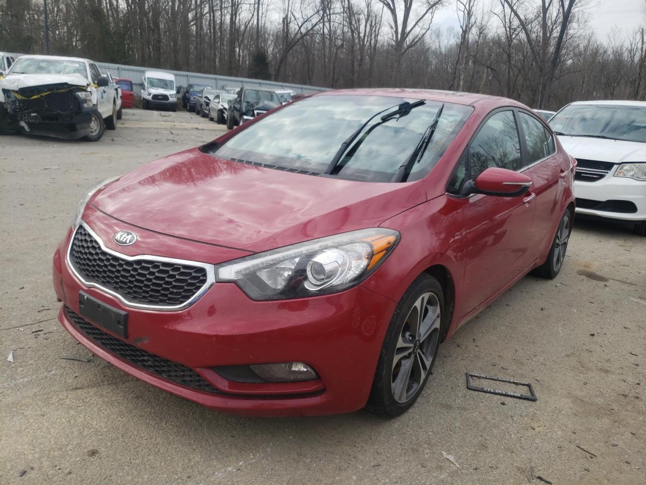 Photo 2 from auction – 2016 KIA FORTE EX with VIN KNAFZ4A86G5551104