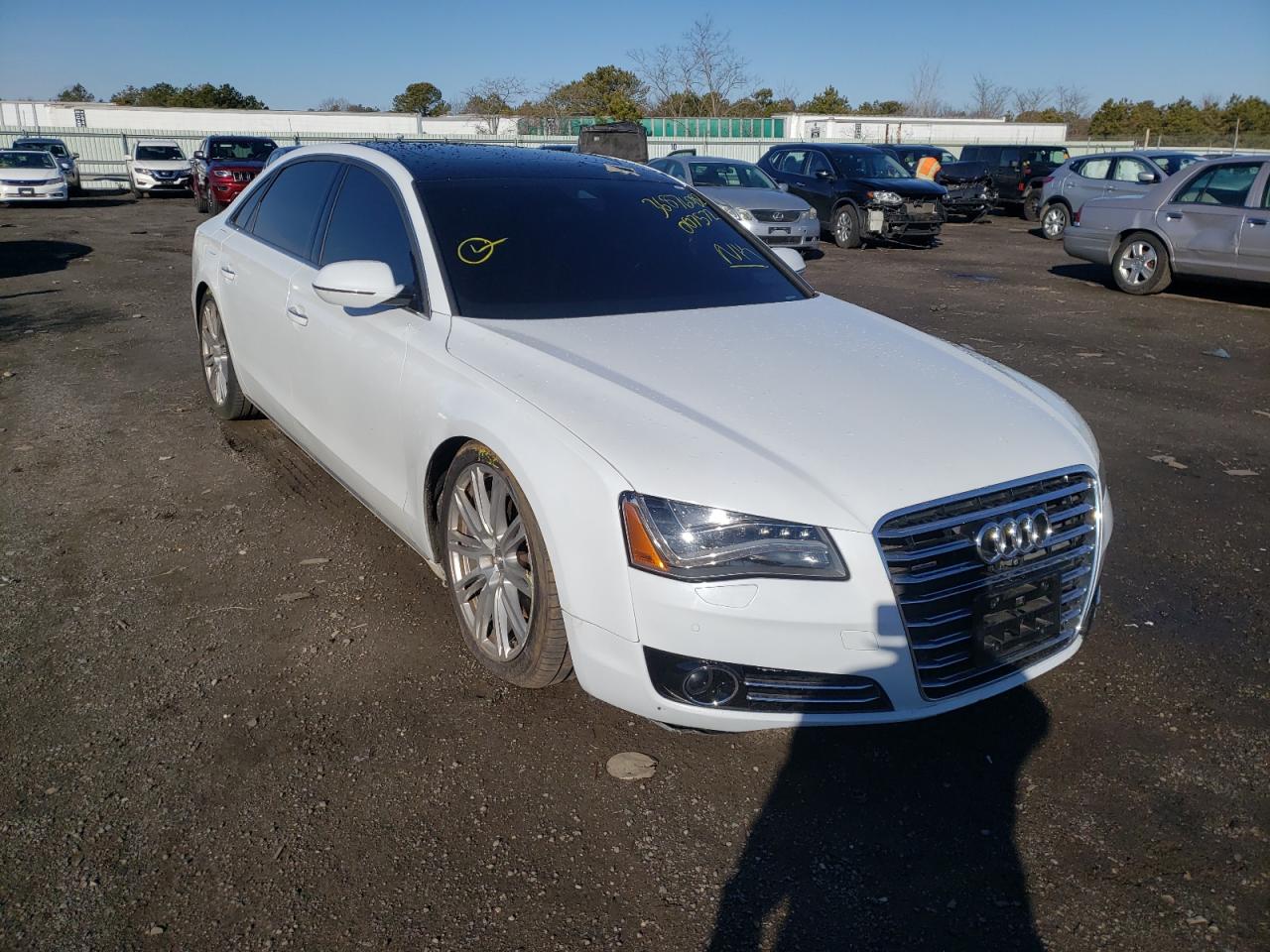 Photo 1 from auction – 2014 AUDI A8 L QUATT with VIN WAURGAFD9EN007572