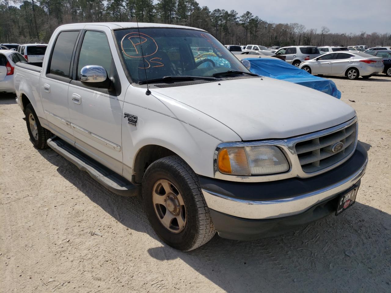 FORD F150 SUPER 2001 with VIN 1FTRW07L21KD53707 - Photo from auction