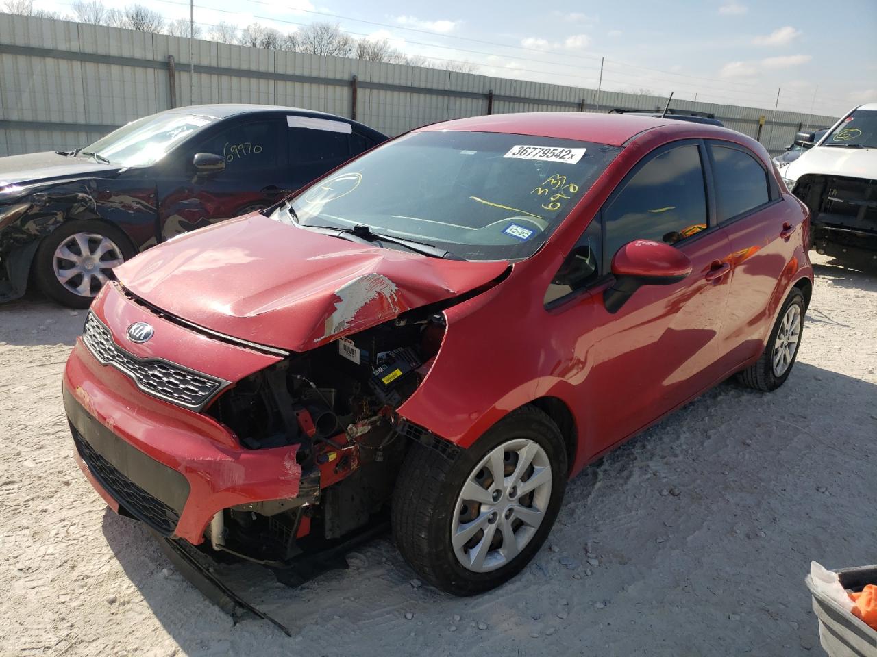 Photo 2 from auction – 2014 KIA RIO LX with VIN KNADM5A31E6333692