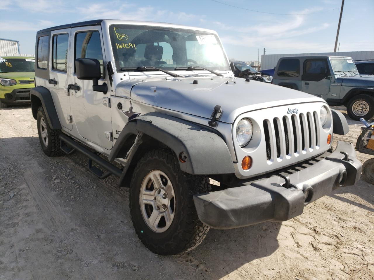 JEEP WRANGLER U 2010 with VIN 1J4BA3H18AL167091 - Photo from auction