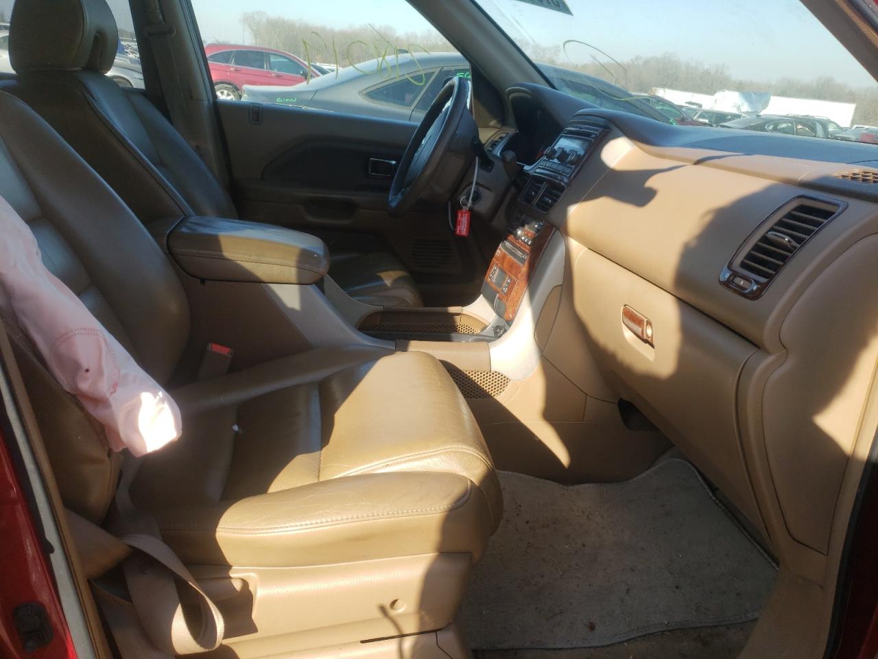 Photo 5 from auction – 2006 HONDA PILOT EX with VIN 5FNYF28686B024692