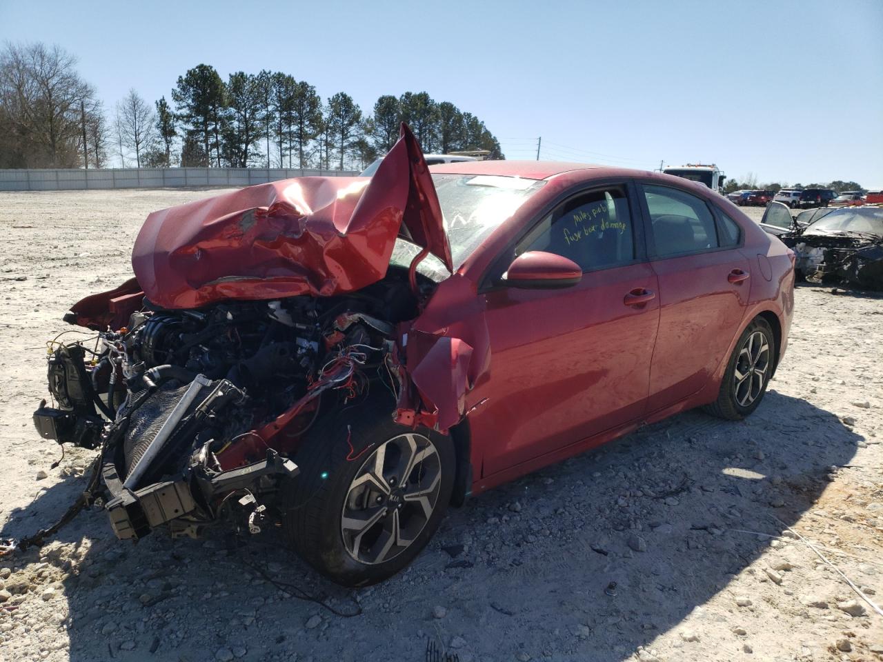 Photo 2 from auction – 2020 KIA FORTE FE with VIN 3KPF24AD9LE187490