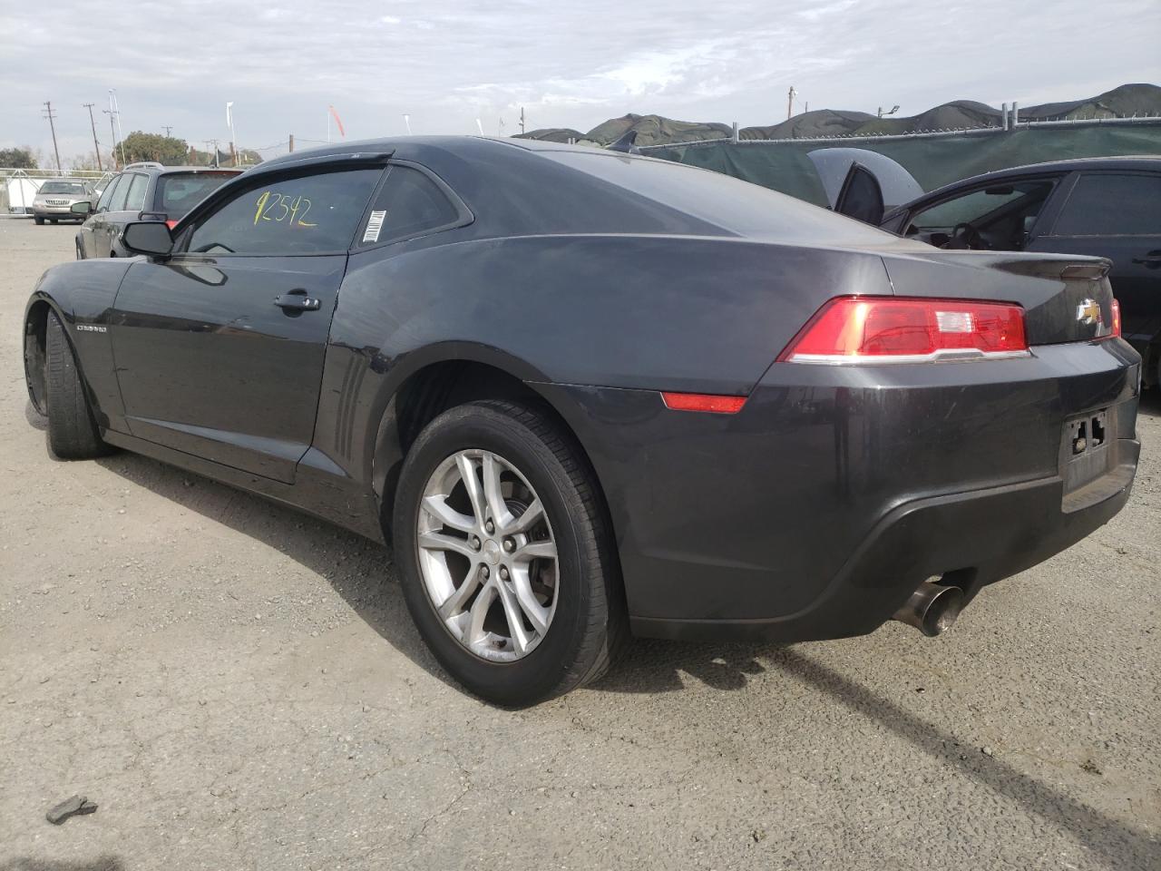 Photo 3 from auction – 2015 CHEVROLET CAMARO LT with VIN 2G1FD1E37F9236224