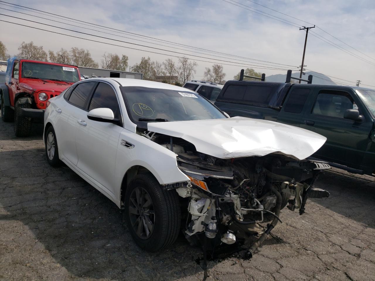 KIA OPTIMA LX 2016 with VIN KNAGT4L38G5094416 - Photo from auction