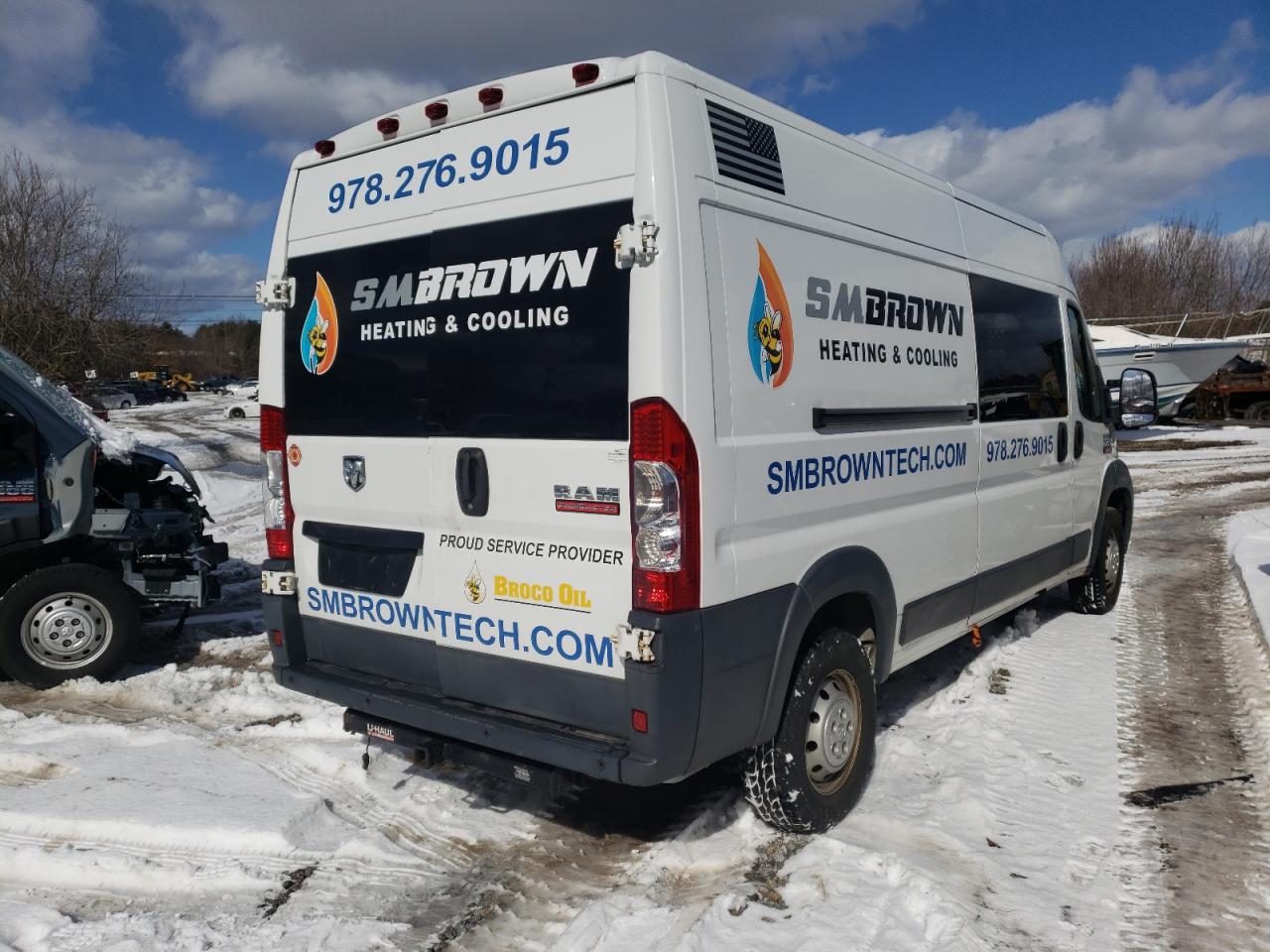 Photo 4 from auction – 2015 RAM PROMASTER with VIN 3C6TRVDG0FE515904