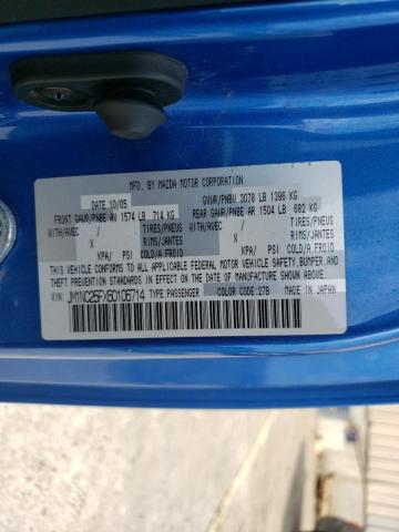 Photo 10 from auction – 2006 MAZDA MX-5 MIATA with VIN JM1NC25FX60106714