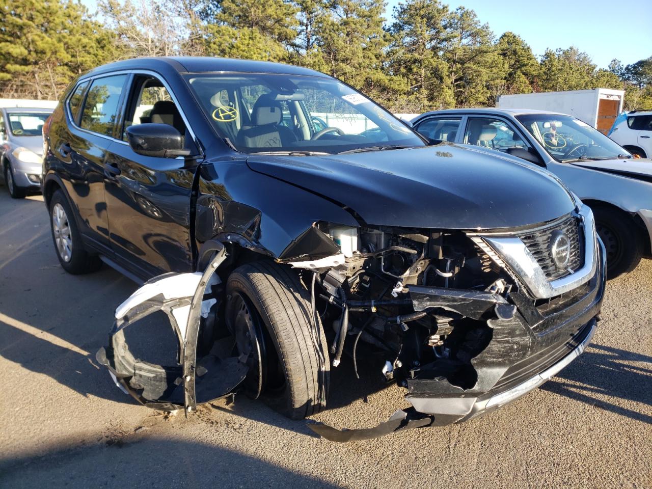 NISSAN ROGUE S 2020 with VIN 5N1AT2MT7LC730773 - Photo from auction