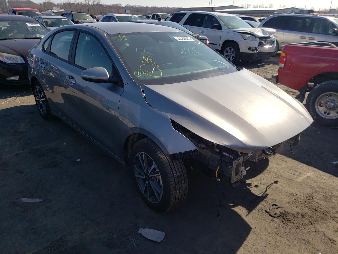KIA FORTE FE 2022 with VIN 3KPF24ADXNE436317 - Photo from auction