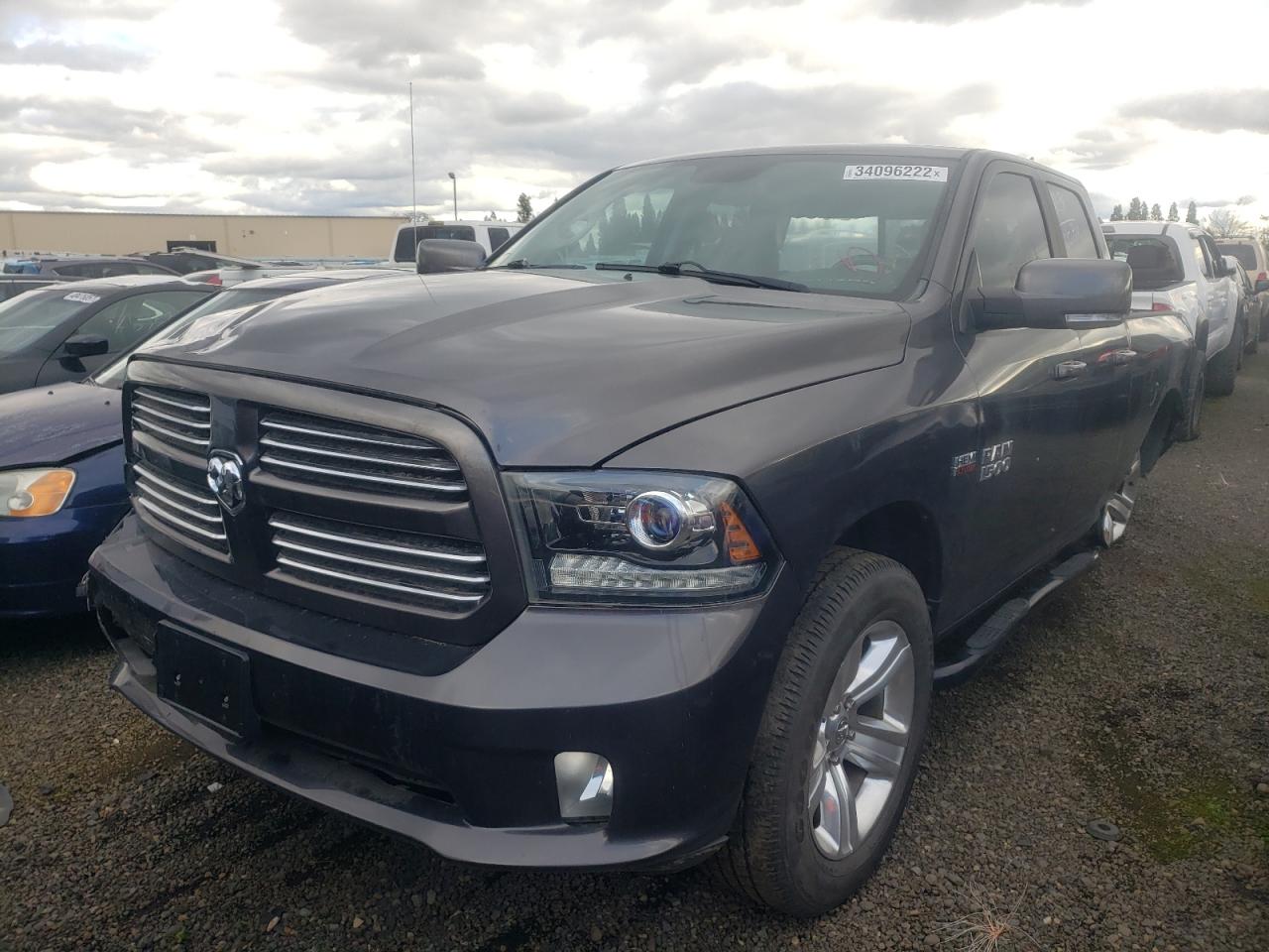Photo 2 from auction – 2015 RAM 1500 SPORT with VIN 1C6RR6HT0FS634024