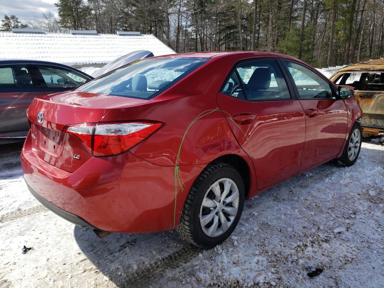 Photo 4 from auction – 2014 TOYOTA COROLLA L with VIN 2T1BURHE8EC114746