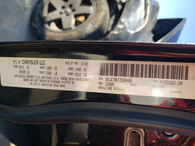 Photo 10 from auction – 2007 DODGE CALIBER R/ with VIN 1B3JE78K17D500466