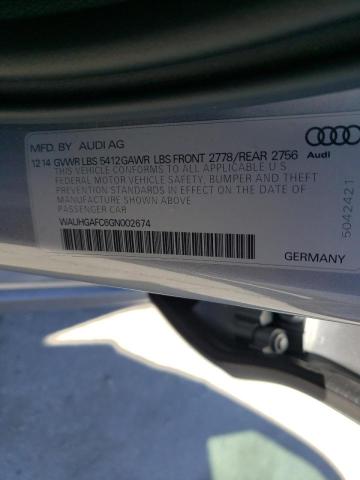 Photo 10 from auction – 2016 AUDI A6 PRESTIG with VIN WAUHGAFC6GN002674
