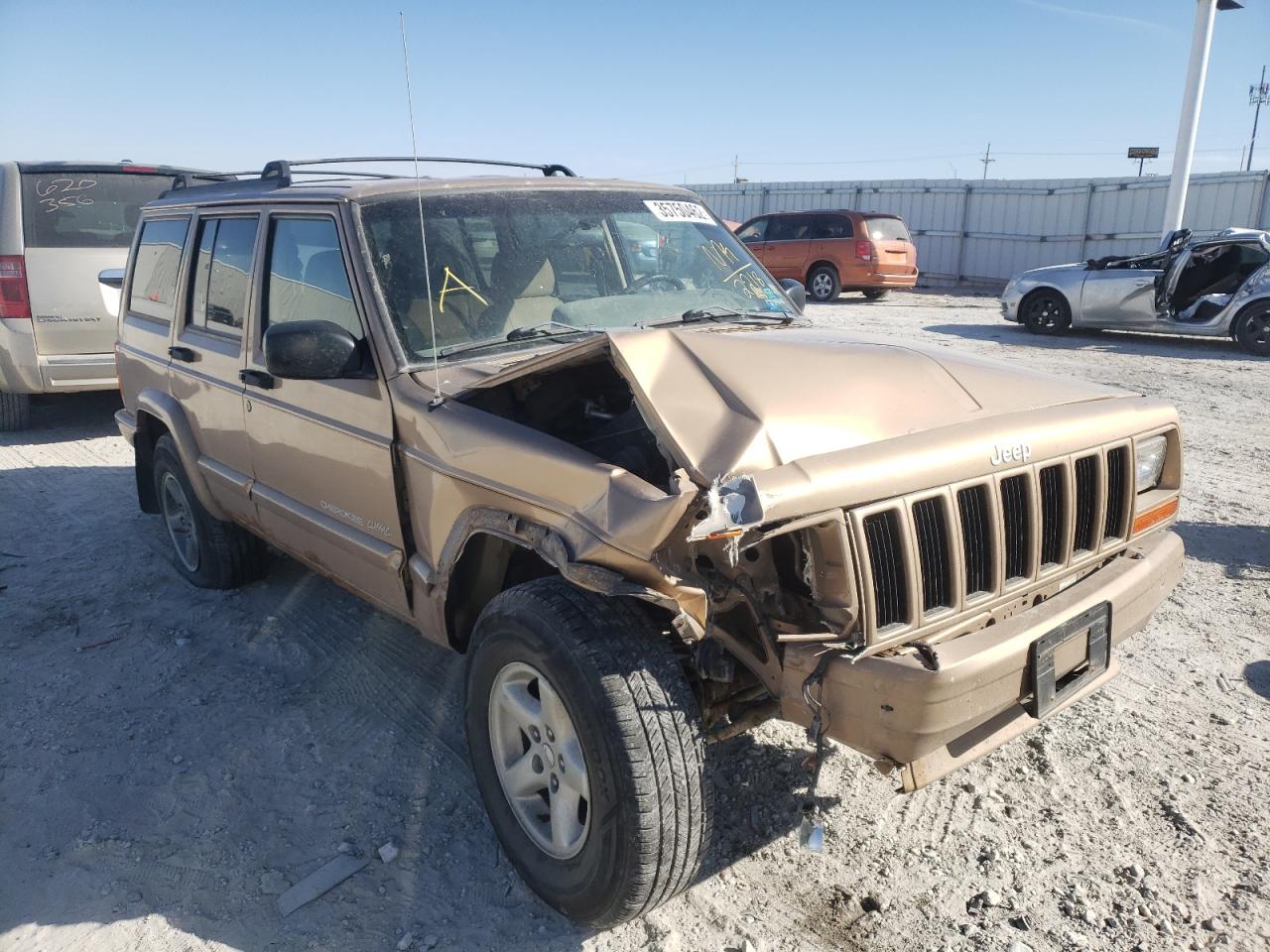 JEEP CHEROKEE S 1999 with VIN 1J4FF68SXXL522218 - Photo from auction