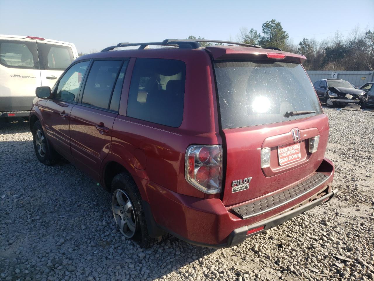 Photo 3 from auction – 2006 HONDA PILOT EX with VIN 5FNYF28686B024692