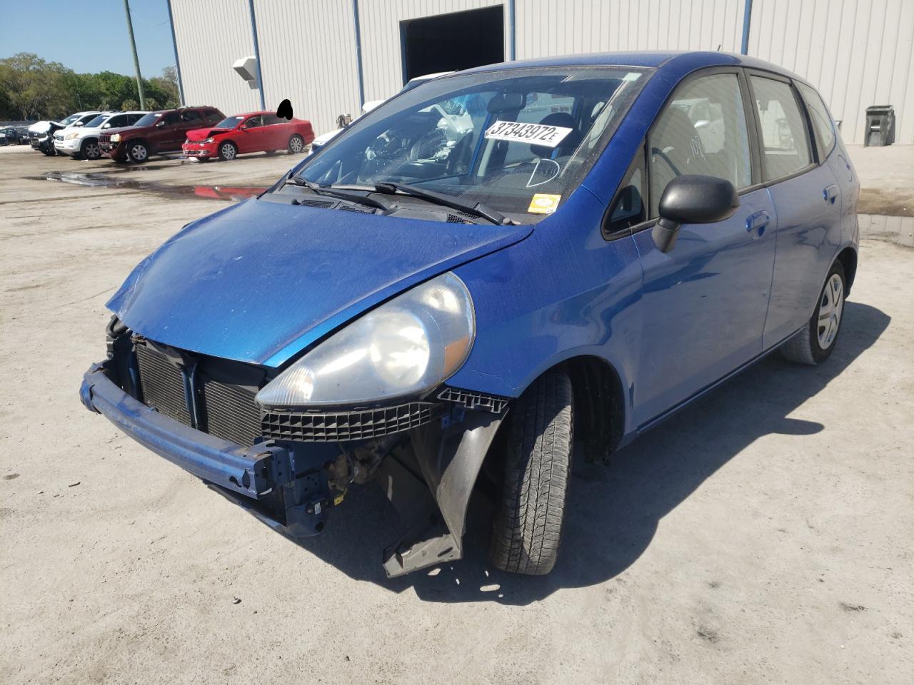 Photo 2 from auction – 2008 HONDA FIT with VIN JHMGD38498S018846
